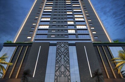 V4541 - Vyllar Tower, 2 suítes, Perequê, Porto Belo